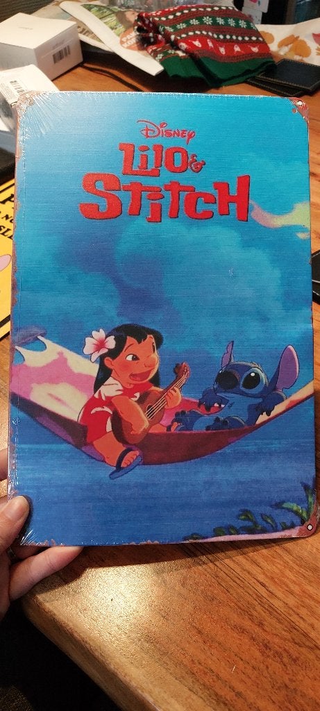 Wandbord Lilo en stitch, Ophalen of Verzenden, Overige figuren, Zo goed als nieuw, Overige typen