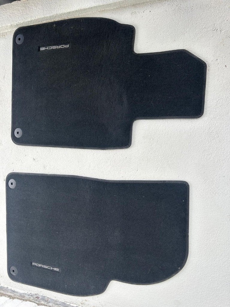 Originele vloermatten voor Porsche Boxster, Ophalen, Gebruikt