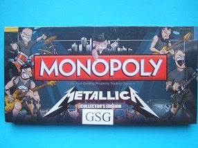 Monopoly Metallica collector's edition nr. 00304 04428-00, Hobby en Vrije tijd, Gezelschapsspellen | Bordspellen, Ophalen, Nieuw
