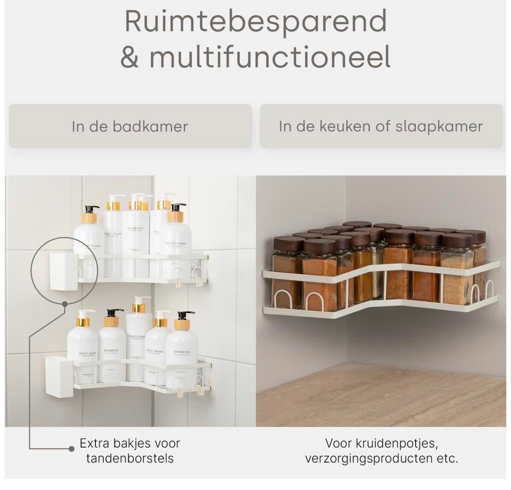 Handig doucherek - Op=Op!, Minder dan 50 cm, Overige typen, Nieuw, Ophalen of Verzenden
