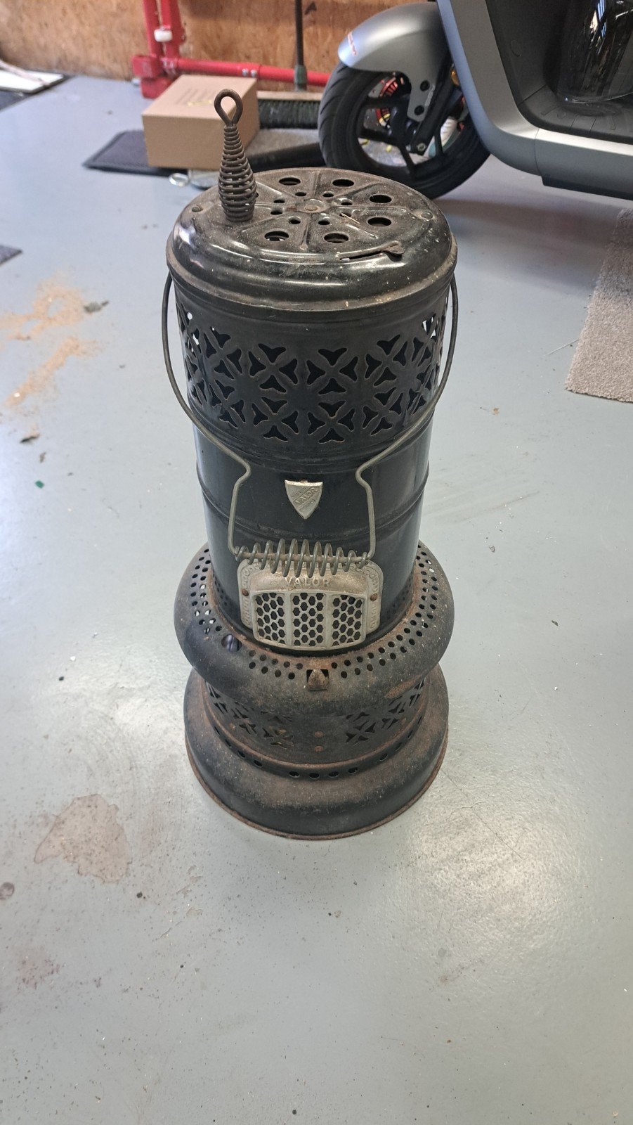vintage petroleumkachel met nieuw lont, Huis en Inrichting, Kachels, Ophalen, Nieuw, Overige brandstoffen, Petroleumkachel