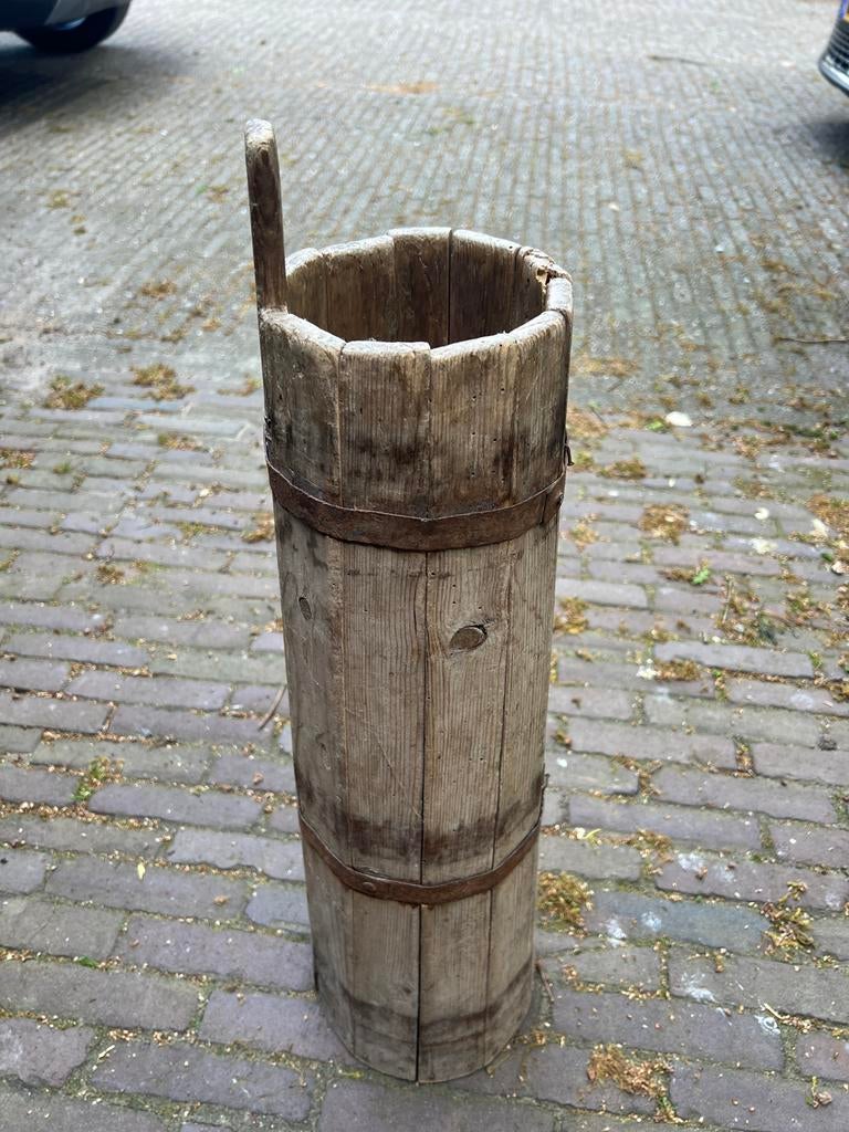 Paraplu bak, Ophalen, Gebruikt, Hout