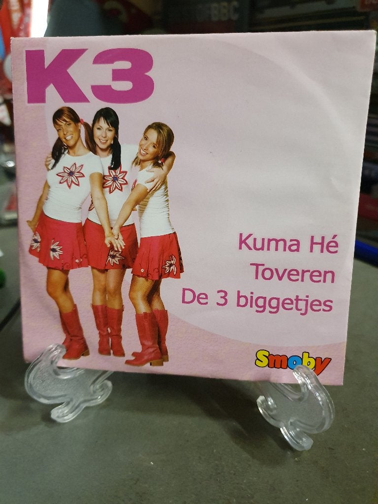 K3 – Kuma Hé / Toveren / De 3 Biggetjes cd single, Ophalen of Verzenden, Zo goed als nieuw