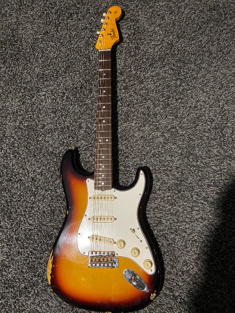 2023 Fender Custom Shop Relic Stratocaster Late 64 ltd ed, Ophalen of Verzenden, Zo goed als nieuw, Solid body, Fender