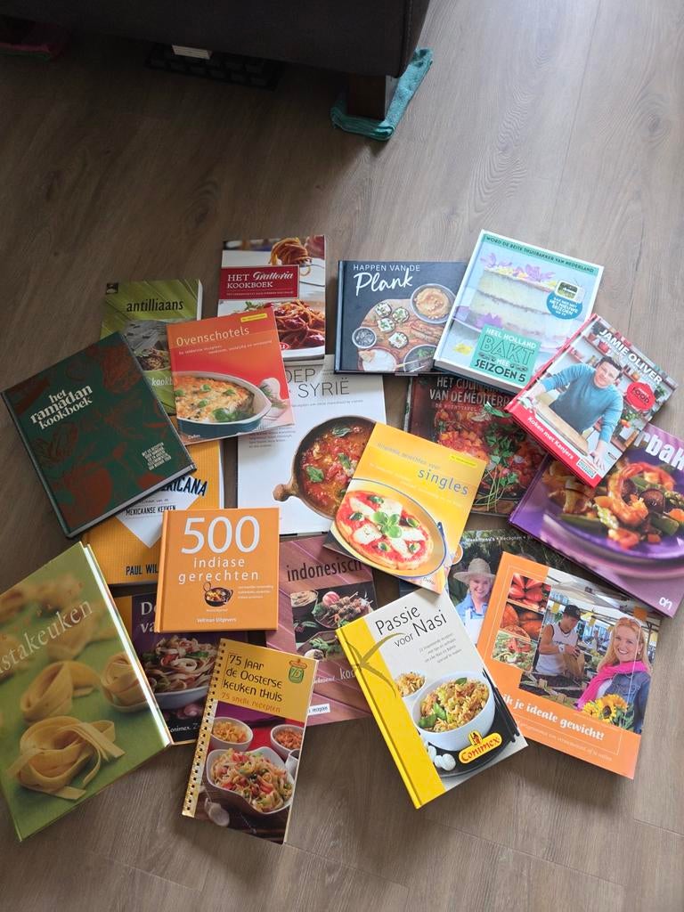 Grote collectie kookboeken - Diverse keukens en thema's, Boeken, Hoofdgerechten, Diverse auteurs, Gezond koken, Overige gebieden