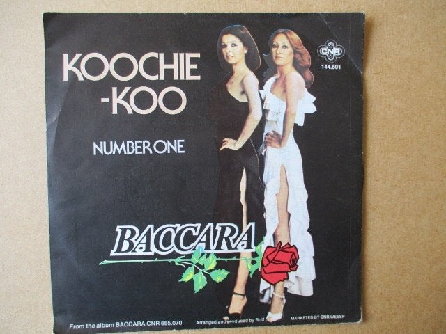 s5654 baccara - koochie-koo, Ophalen, Gebruikt, 7 inch, Overige genres