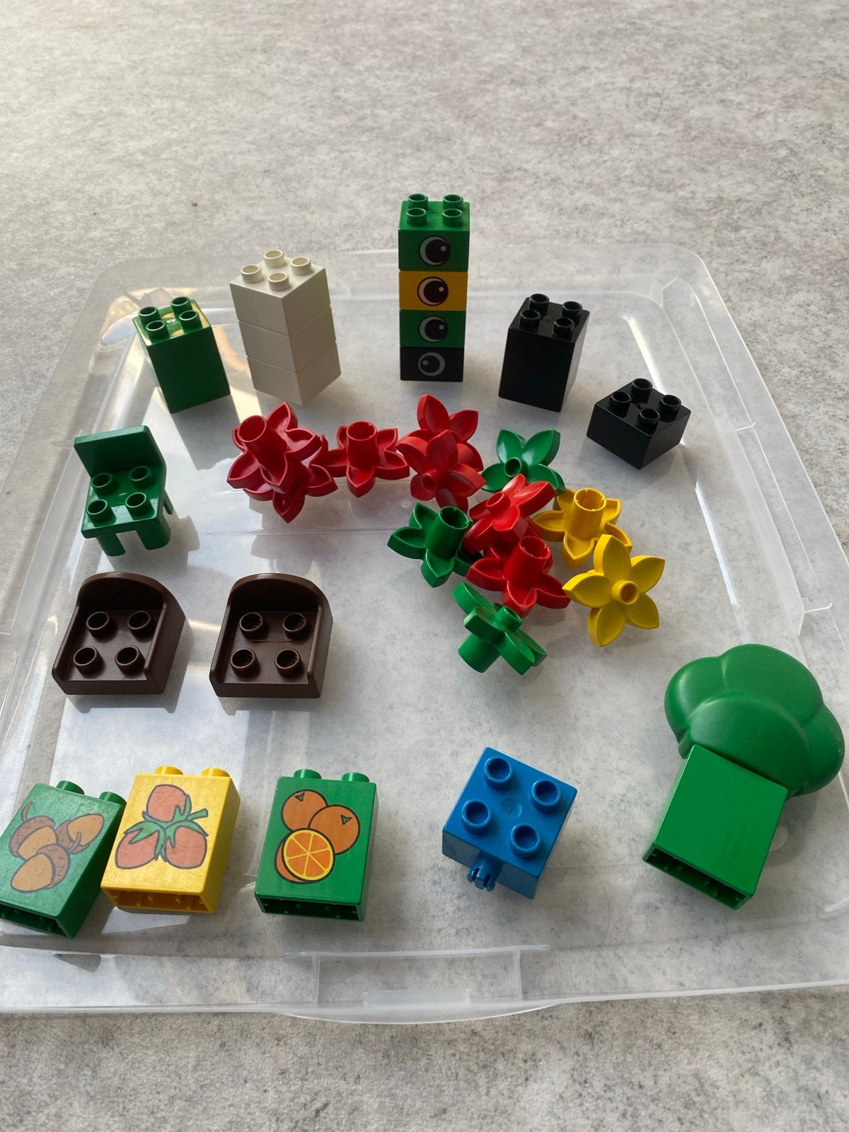 Diverse Duplo blokken en onderdelen, Kinderen en Baby's, Speelgoed | Duplo en Lego, Ophalen of Verzenden, Gebruikt, Losse stenen