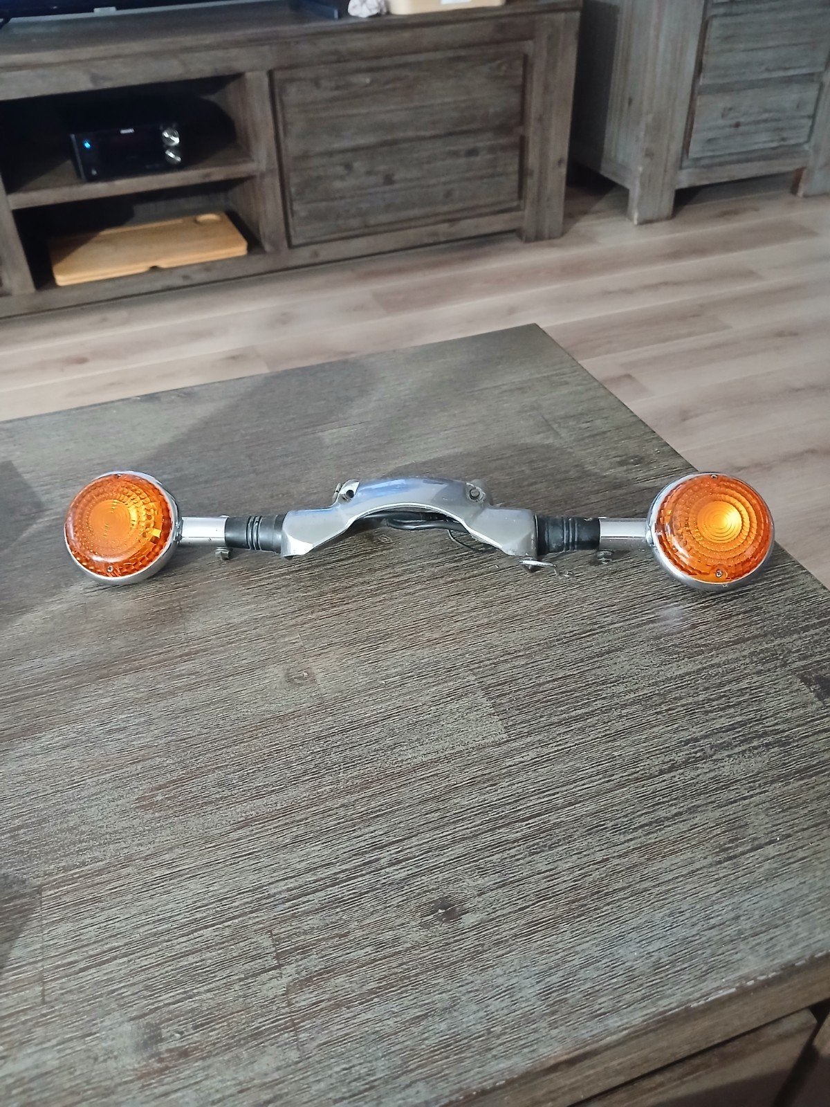 Yamaha XV1000 Virago achter richtingaanwijzers set origineel, Ophalen of Verzenden, Gebruikt