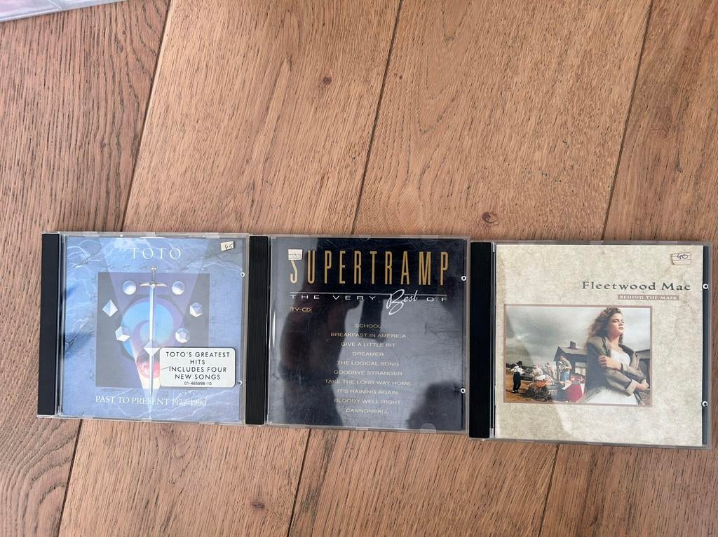 CD-collectie: Fleetwood Mac, Supertramp, Toto (3 stuks), Ophalen of Verzenden, 1970 - 1979, Gebruikt