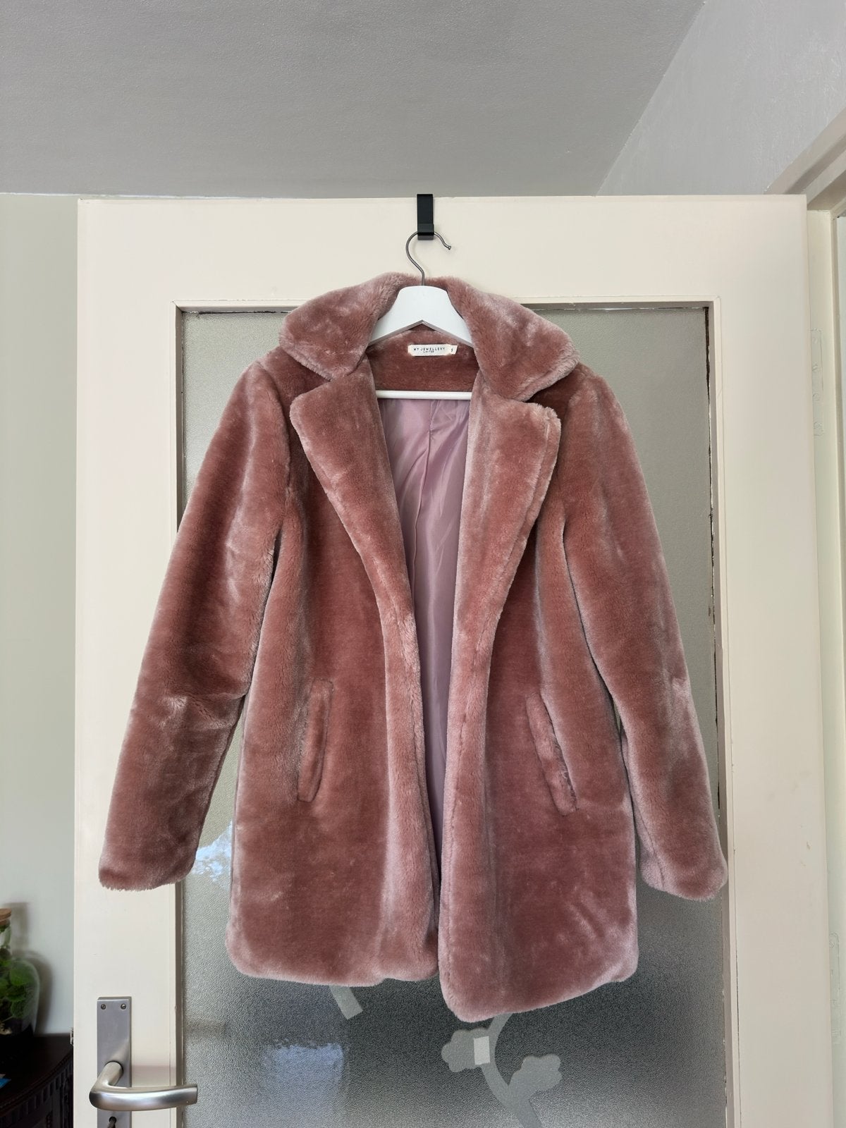 My Jewellery limited fluffy/velour jas maat S, Ophalen of Verzenden, Zo goed als nieuw, Maat 36 (S), Roze