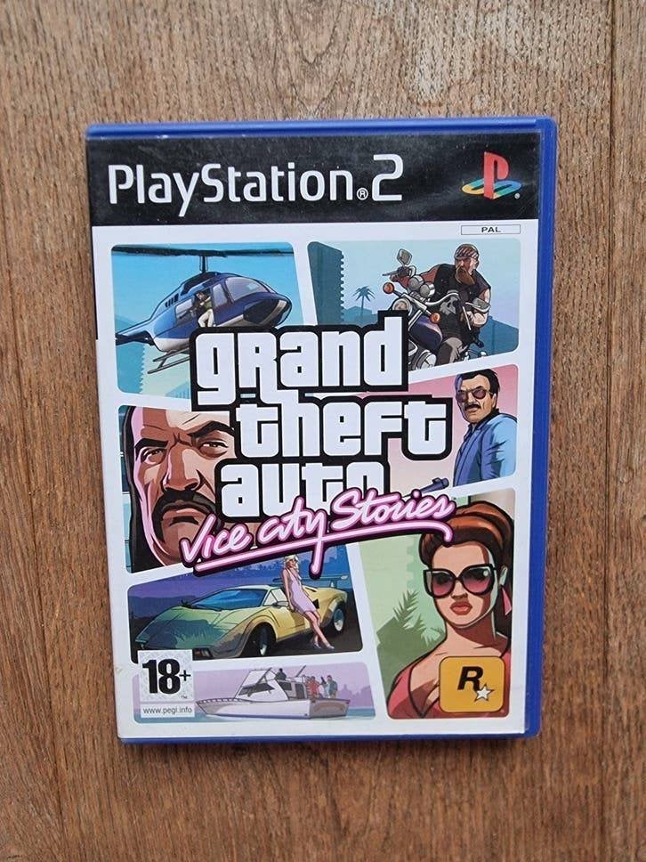 GTA Vice City Stories | Geen boekje, Spelcomputers en Games, Games | Sony PlayStation 2, Avontuur en Actie, Vanaf 18 jaar, 1 speler