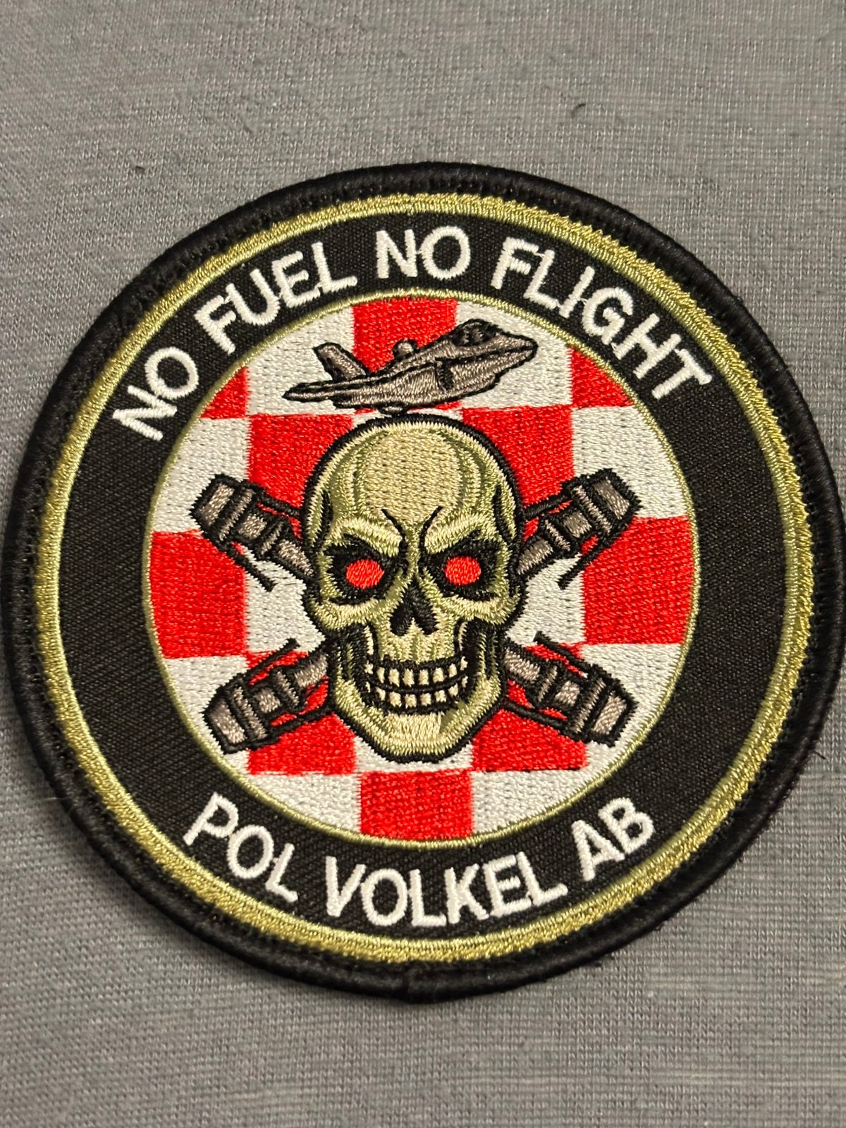 Embleem POL Volkel AB, Verzenden, Luchtmacht, Nederland, Embleem of Badge