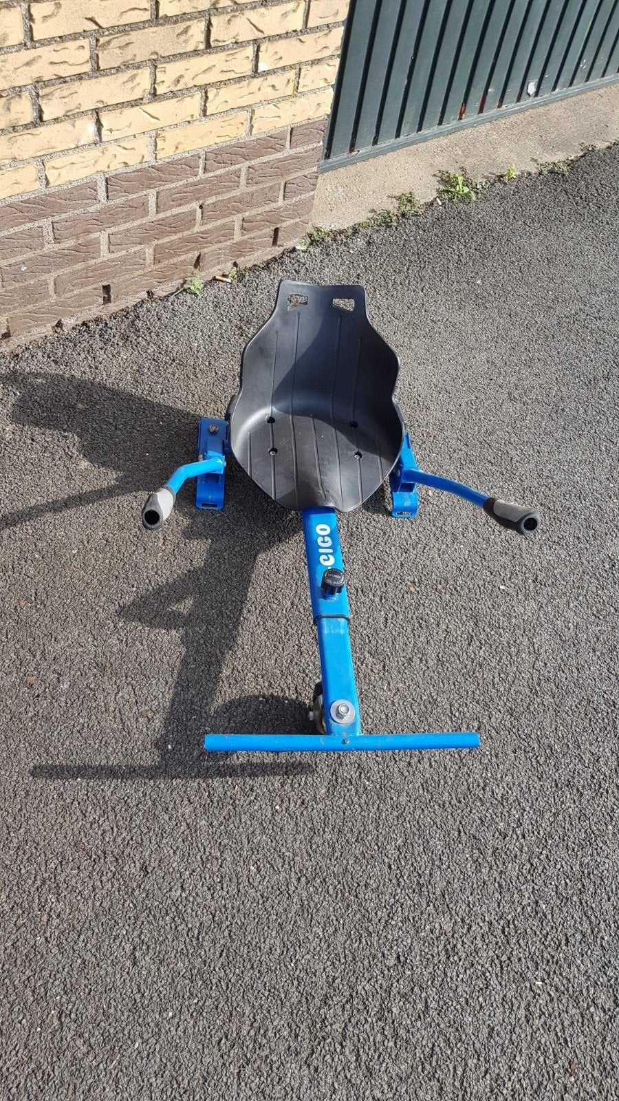 blauwe zitje voor hoverboard