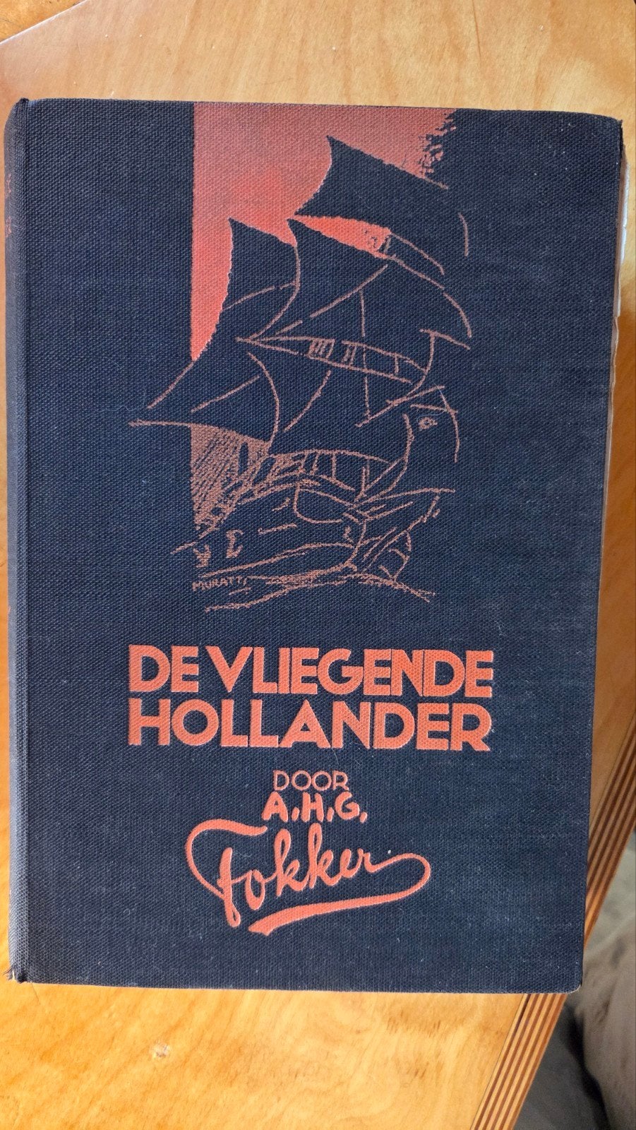 De Vliegende Hollander - A.H.G. Fokker (1932), Ophalen of Verzenden, Gelezen, A.H.G. Fokker, Nederland