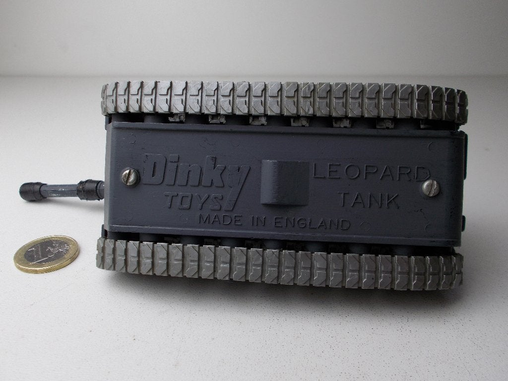 1974 Dinky Toys 692 LEOPARD TANK GERMAN "BUNDESWEHR" Igst!, Ophalen of Verzenden, Zo goed als nieuw, Overige typen, Dinky Toys