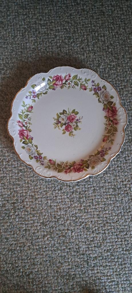 Old Foley Harmony Rose schaal - James Kent Ltd, Antiek en Kunst, Antiek | Servies los, Ophalen of Verzenden