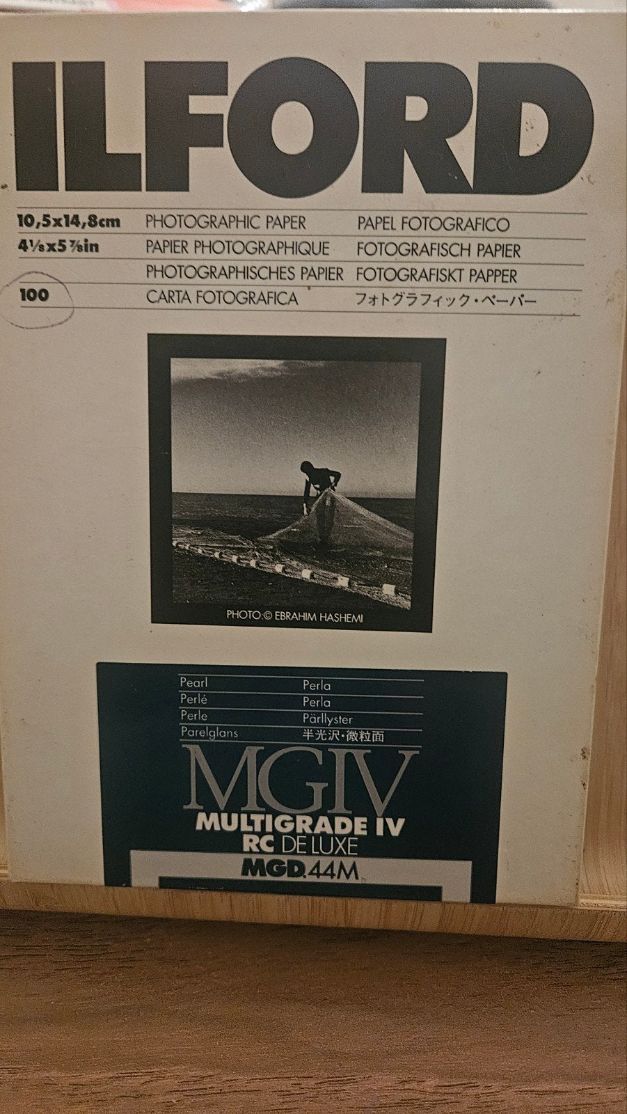 ILFORD MULTIGRADE IV RC DELUXE Fotopapier 10,5x14,8cm, Doka papier, Satijn, Ilford, Nieuw