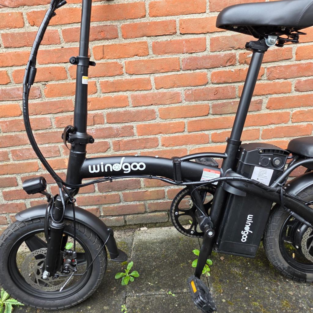 Windgoo B22 E-bike - Zo goed als nieuw, Fietsen en Brommers, Elektrische fietsen, Ophalen of Verzenden, Zo goed als nieuw, Overige merken