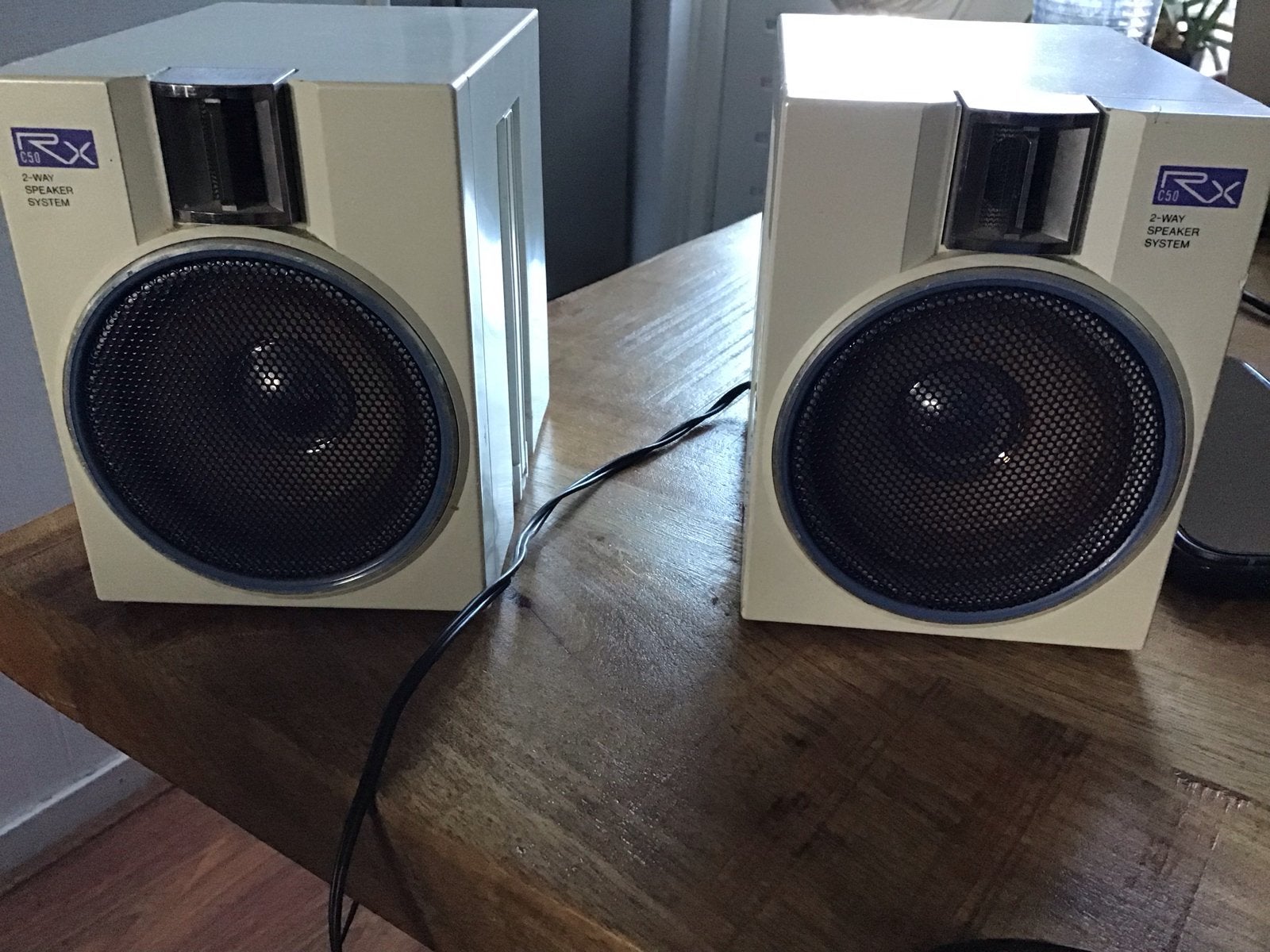 Vintage Panasonic speakers jaren '80 - Compact en veelzijdig, Ophalen of Verzenden, Gebruikt
