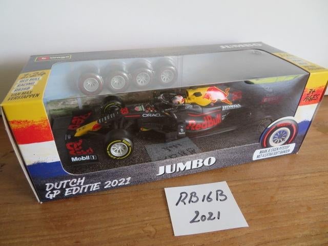 Red Bull F1 Max Verstappen RB16B, Overige merken, Auto, Groter dan 1:32, Nieuw
