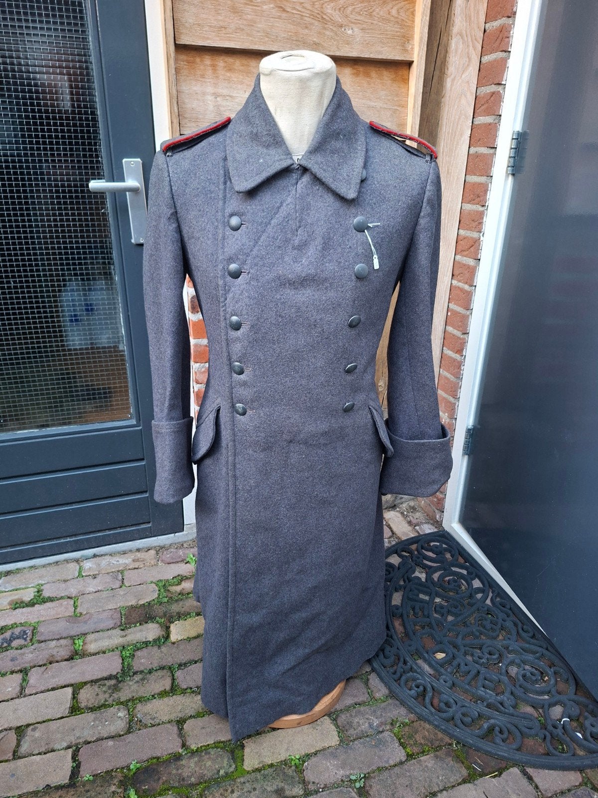 luftwaffe flak mantel., Verzamelen, ., Kleding of Schoenen, Ophalen of Verzenden, Duitsland