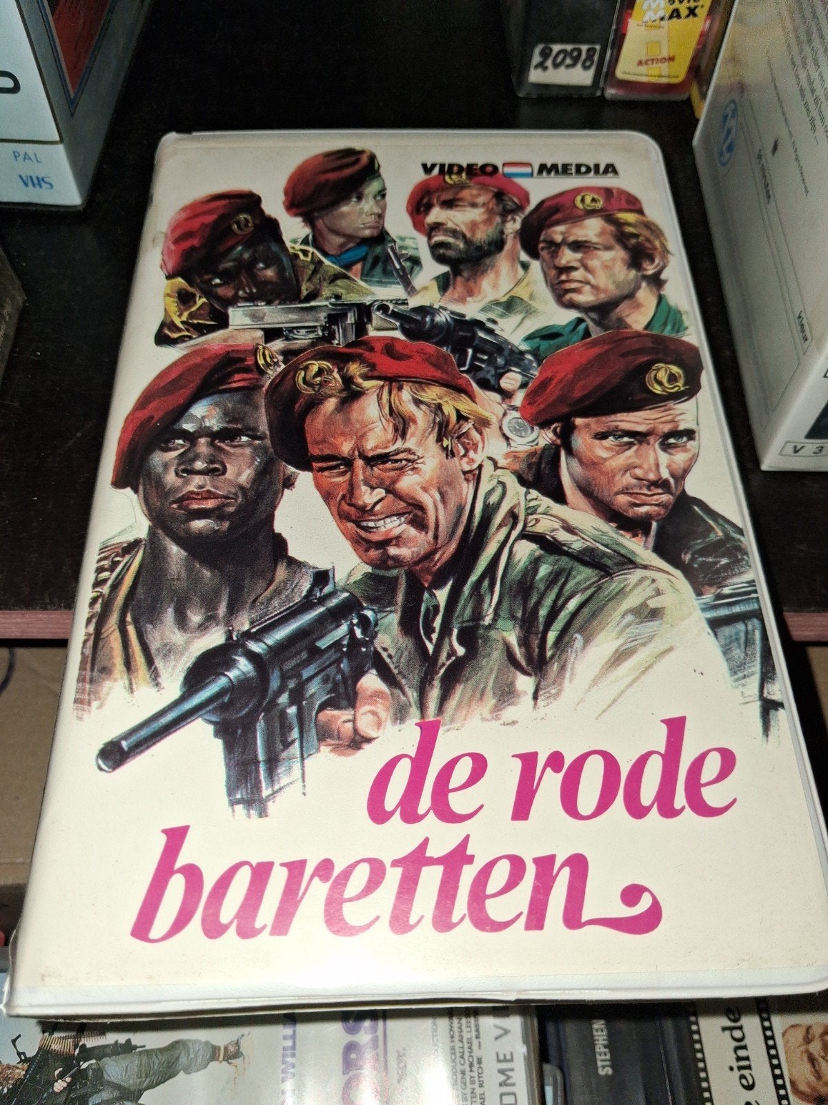 Betamax ex-rental  - De Rode Baretten, Vanaf 16 jaar, Ophalen of Verzenden, Horror