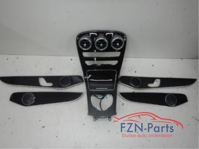 Mercedes-Benz GLC W253 middenconsole + deurlijstenset hout, Auto-onderdelen, Interieur en Bekleding, Ophalen of Verzenden, Gebruikt
