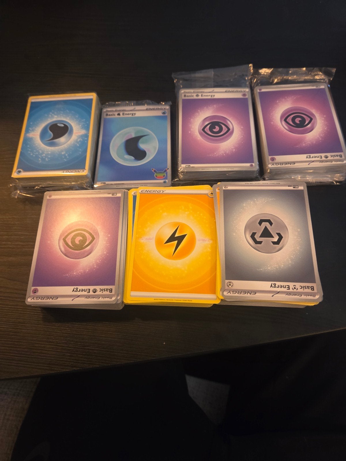 Pokémon Energiekaarten: 160 losse & 4 dichte pakjes, Ophalen of Verzenden, Zo goed als nieuw, Meerdere kaarten