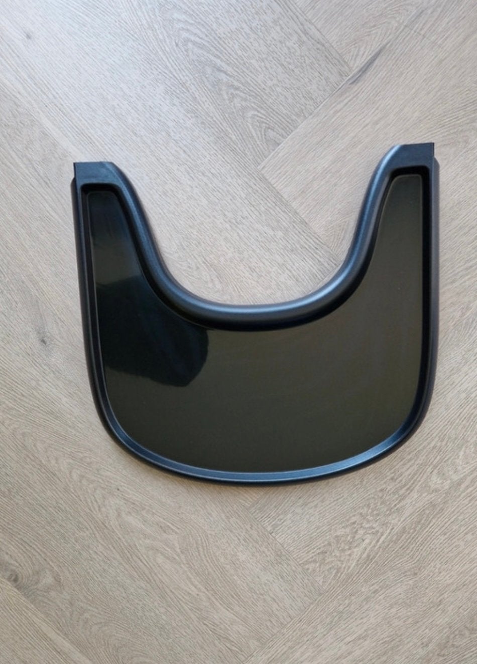 Nieuw! Glanzende Playtray voor de stokke tripp trapp zwart, Meegroeistoel, Nieuw, Ophalen of Verzenden, X