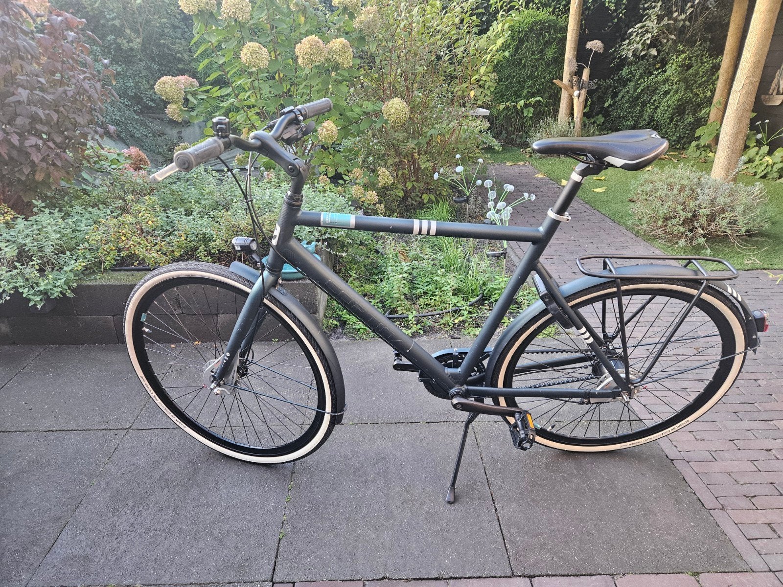 Cortina "Speed 8V" belt drive urban herenfiets 55cm, Fietsen en Brommers, Versnellingen, Zo goed als nieuw, Ophalen, Overige merken