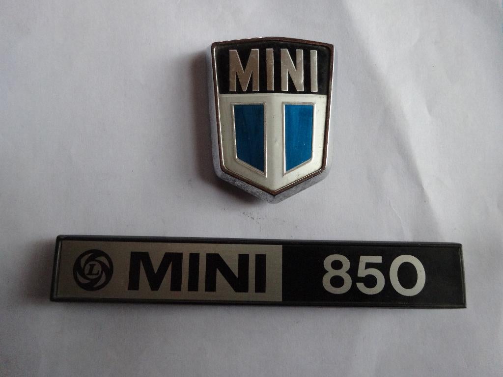Mini emblemen (zie foto), Auto-onderdelen, Ophalen of Verzenden, Mini