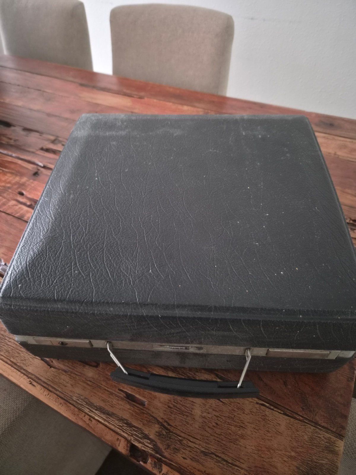 Vintage Scheidegger International typemachine – werkend met, Diversen, Ophalen, Gebruikt