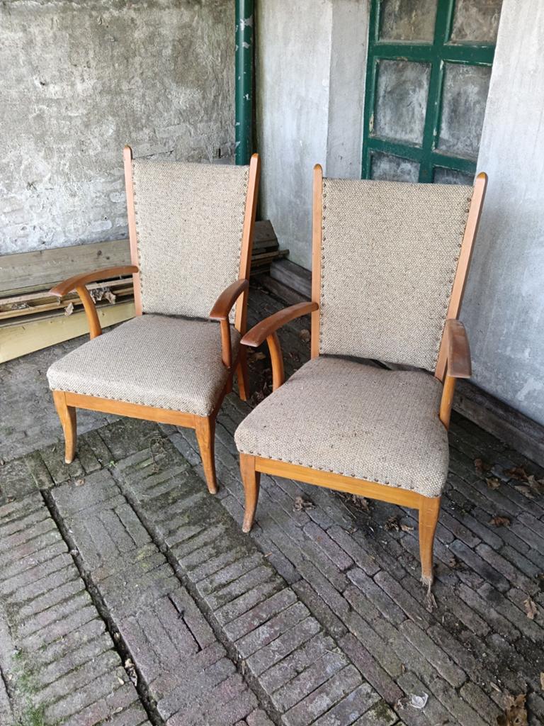 Vroege Bas van Pelt stoelen, Antiek en Kunst, Ophalen