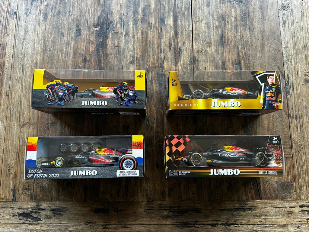 Jumbo - Max Verstappen - Schaalmodellen, Ophalen of Verzenden, Zo goed als nieuw, Bburago