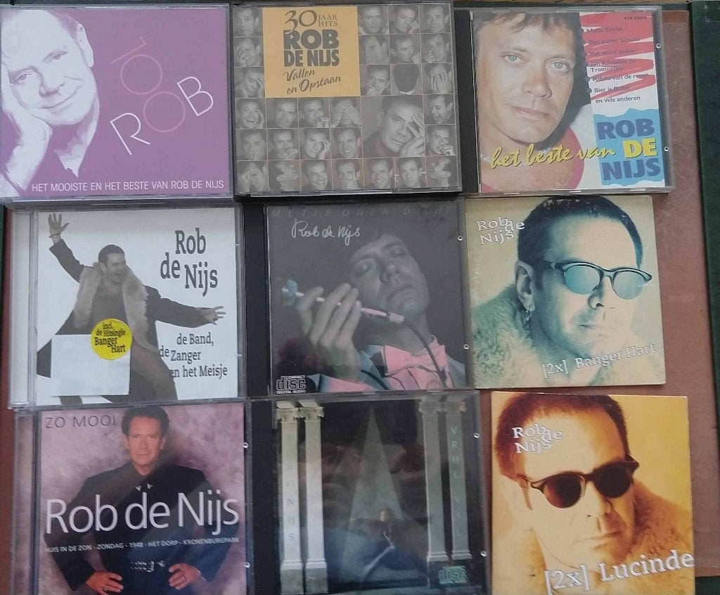 Rob De Nijs LP CD 's DVD 's, Ophalen of Verzenden, Zo goed als nieuw, Pop