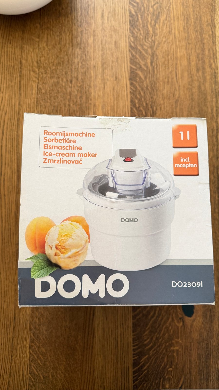 Domo Ijsmachine DO2309I, Ophalen, Nieuw, Koelelement