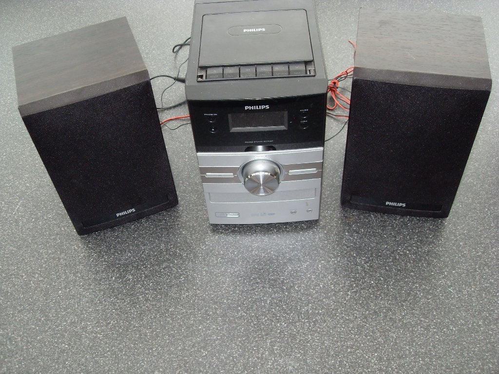 philips mini stereo toren Micro system MCM207, Philips, Gebruikt, MP3-aansluiting, Tuner of Radio