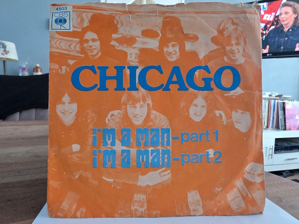 7" Single Chicago - I'm A Man (Part 1 & 2), Gebruikt, 7 inch, Ophalen of Verzenden, Pop