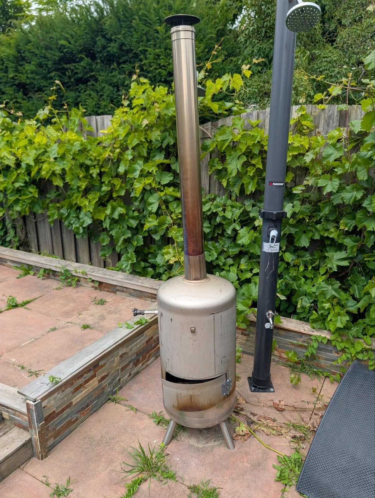 Houtgestookte Zwembadverwarming 20000 l, Tuin en Terras, Ophalen