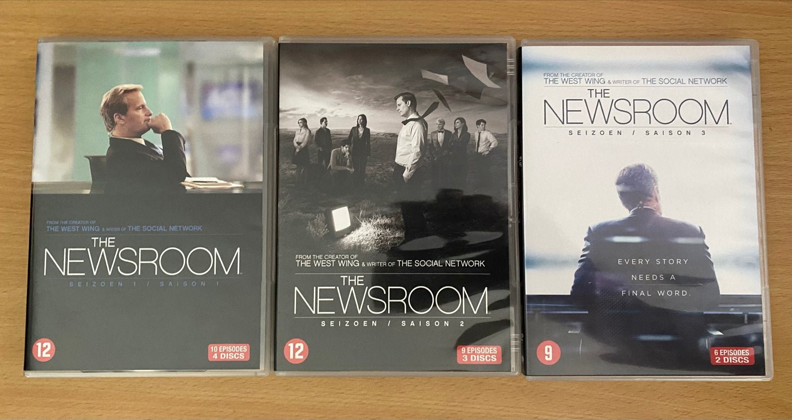 The Newsroom - Complete Serie Seizoen 1, 2 & 3 (Blu-ray), Engels, Nederlands, Overige genres, Ophalen of Verzenden