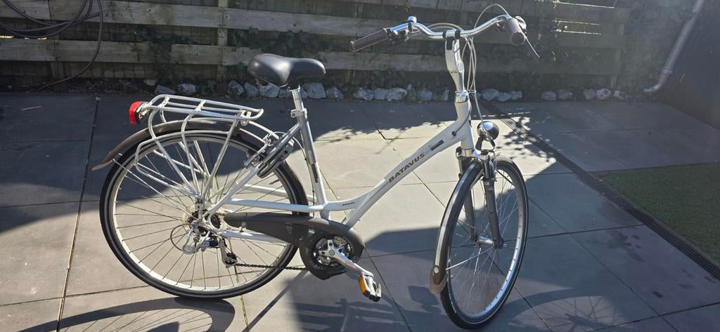 Batavus Jakima Easy Herenfiets met Shimano Versnellingen, Fietsen en Brommers, Ophalen of Verzenden, Gebruikt, Batavus, Versnellingen