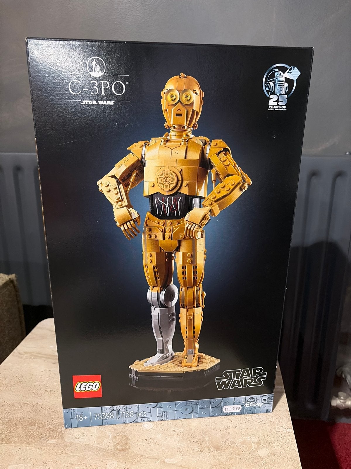 LEGO Star Wars C-3PO 75398 - Nieuw en Sealed in Doos, Ophalen of Verzenden, Nieuw, Overige merken