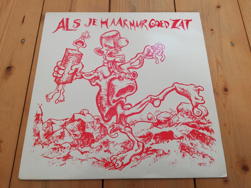 Als Je Haar Maar Goed Zat LP Nederpunk Hardcore verzamelaar, Ophalen of Verzenden, Gebruikt, 12 inch