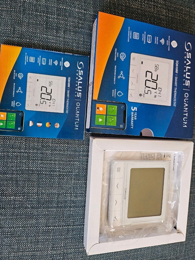 Salus Quantum SQ610RF slimme thermostaat – nieuw, ongebruikt, Ophalen of Verzenden, Slimme thermostaat, Nieuw