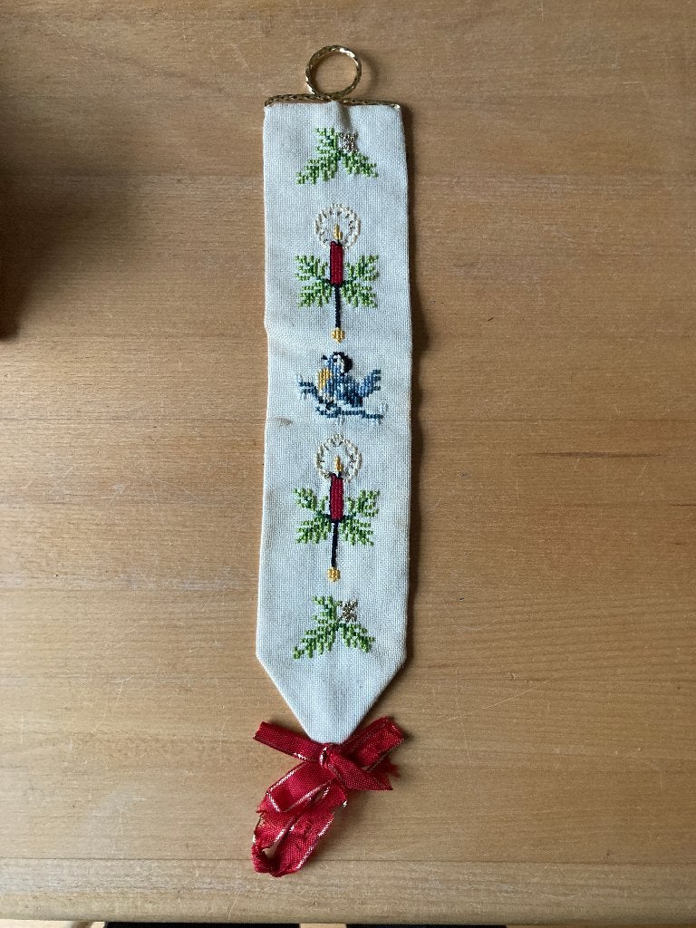 Kerstschellekoord lopertje met goudkleurig beslag, Diversen, Ophalen of Verzenden