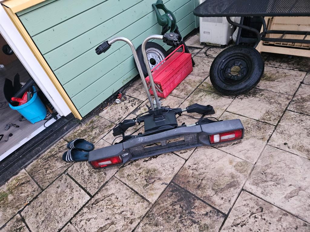 Twinny Load fietsendrager - verlichting werkt, Auto diversen, Ophalen of Verzenden, 2 fietsen, Gebruikt, Trekhaakdrager