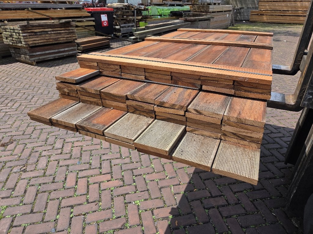 Hardhouten Profielplanken / Tuinplanken - nr: HP41, Tuin en Terras, Palen, Balken en Planken, Ophalen, Planken, Nieuw, Hardhout