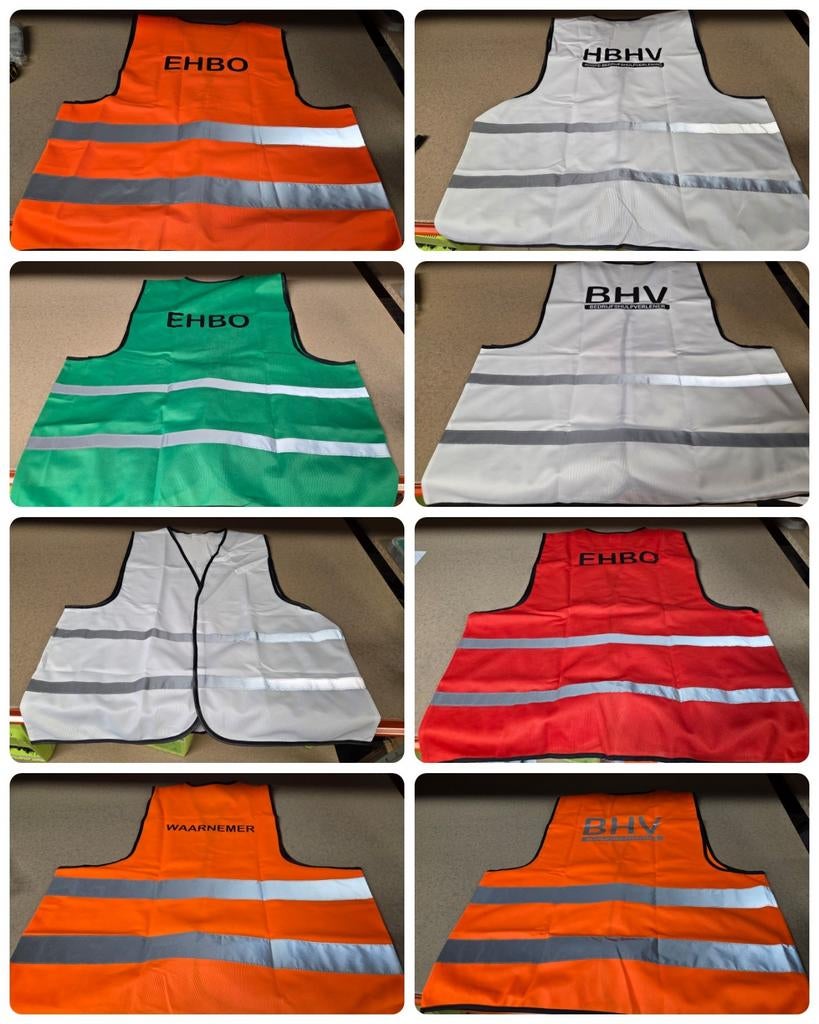 Veiligheidshesjes EHBO, BHV, Waarnemer - Nieuw, Kleding | Heren, Generic address, Nieuw, Info@generic.com, Generic
