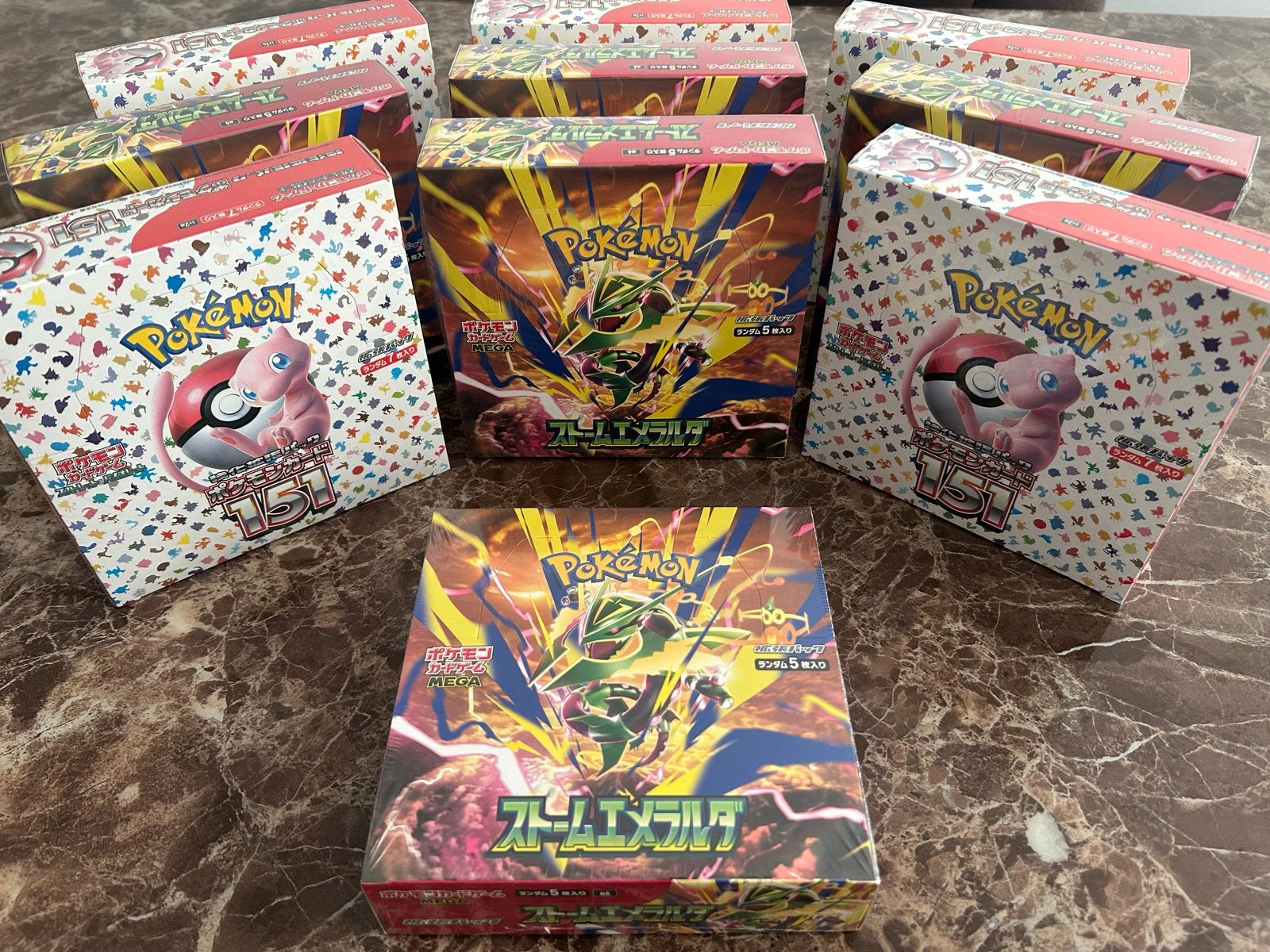 Pokémon Japanse Storm Emeralda M6 Factory Sealed Boosterbox, Ophalen of Verzenden, Nieuw, Boosterbox, Foil