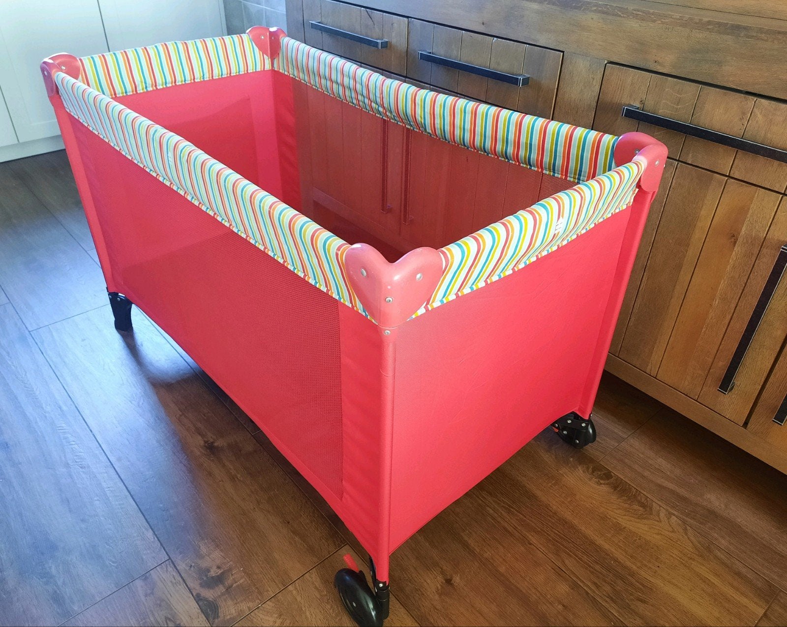 Campingbedje Prenatal 60x120 incl. matras, Kinderen en Baby's, Babywiegjes en Ledikanten, Ophalen, Reisbedje